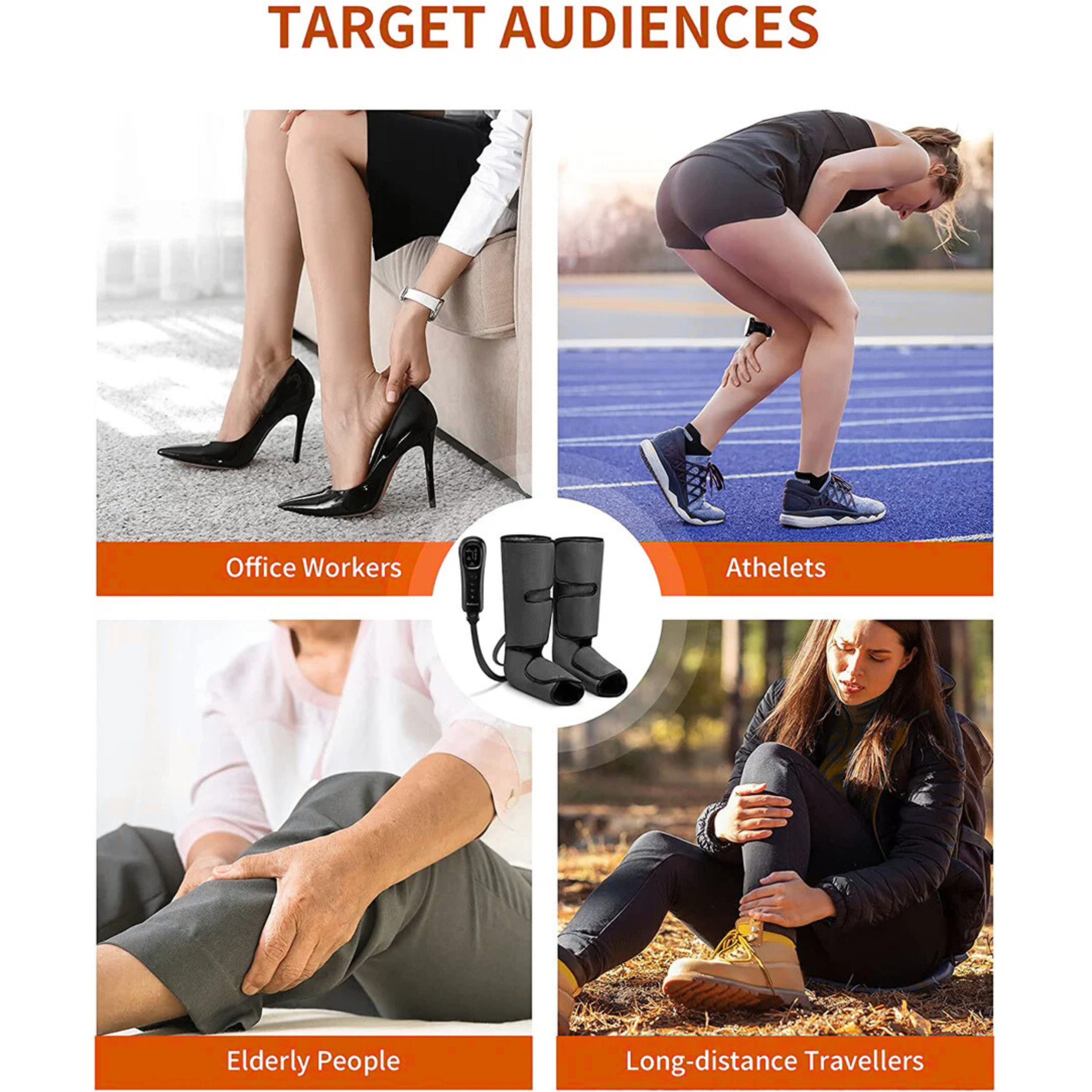 Neckzy Air Compression Leg & Foot Massager