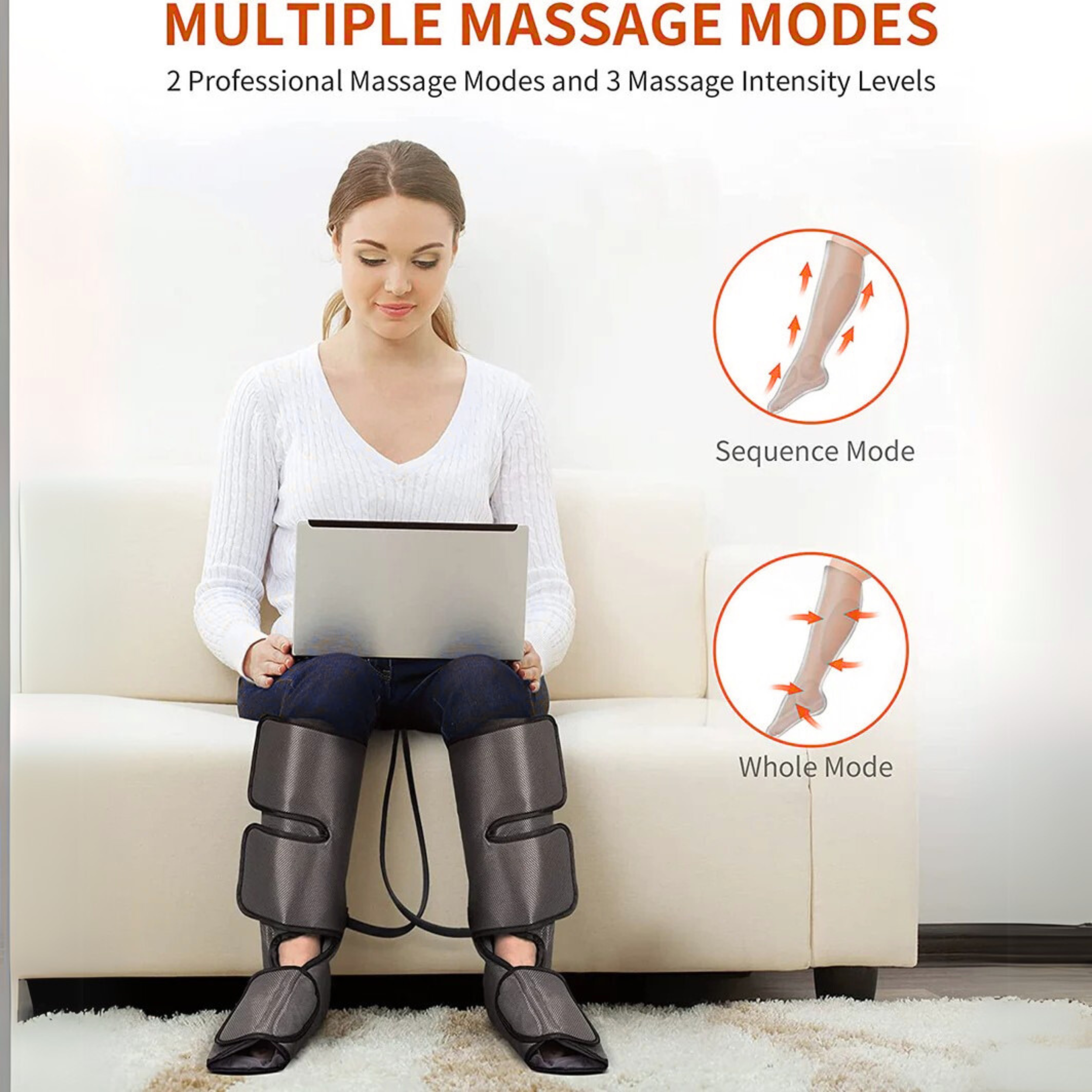Neckzy Air Compression Leg & Foot Massager