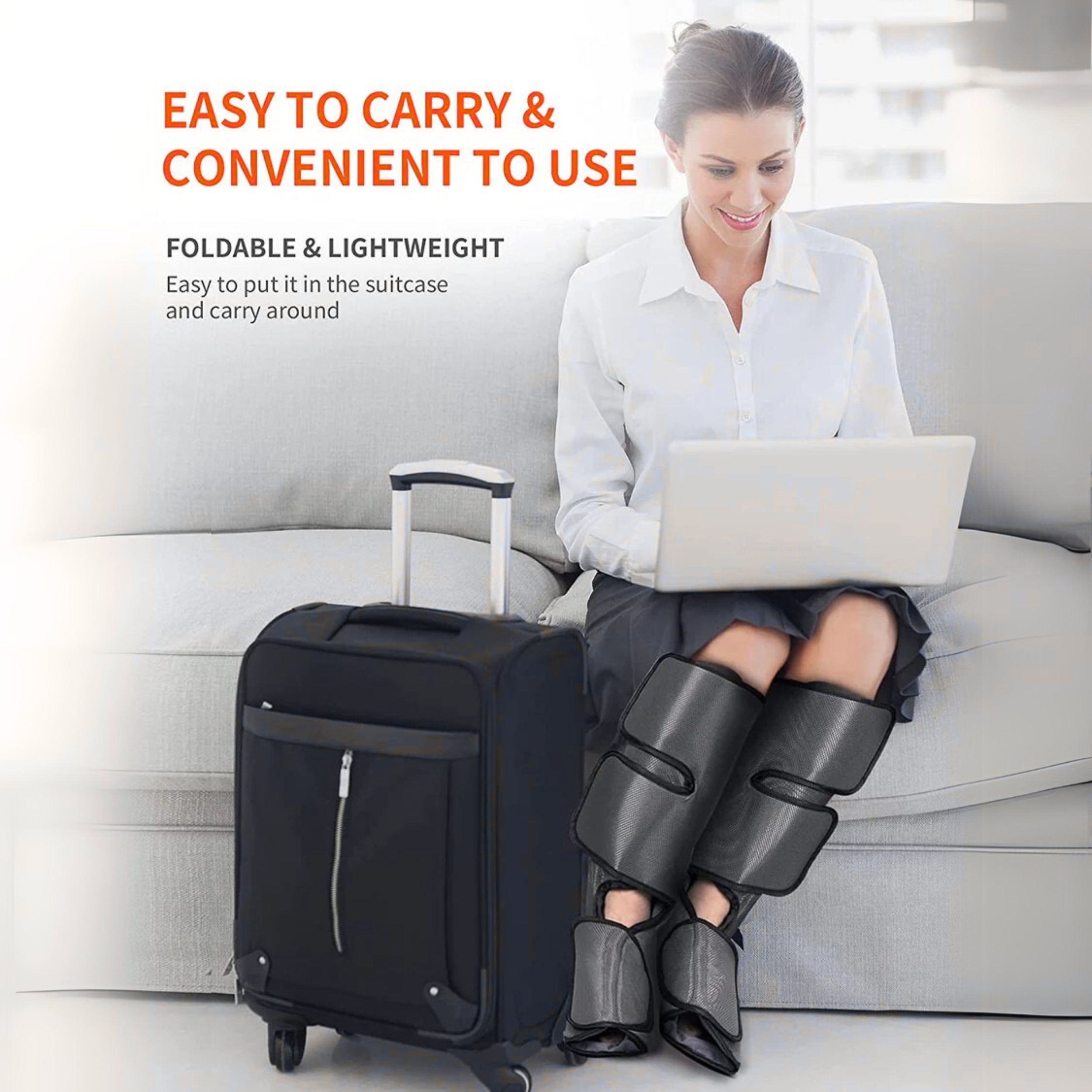 Neckzy Air Compression Leg & Foot Massager