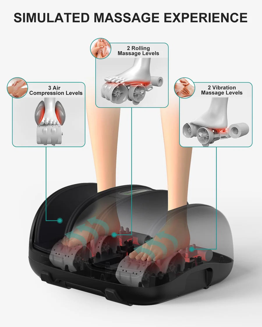 Neckzy Smart App-Controlled Foot & Calf Massager